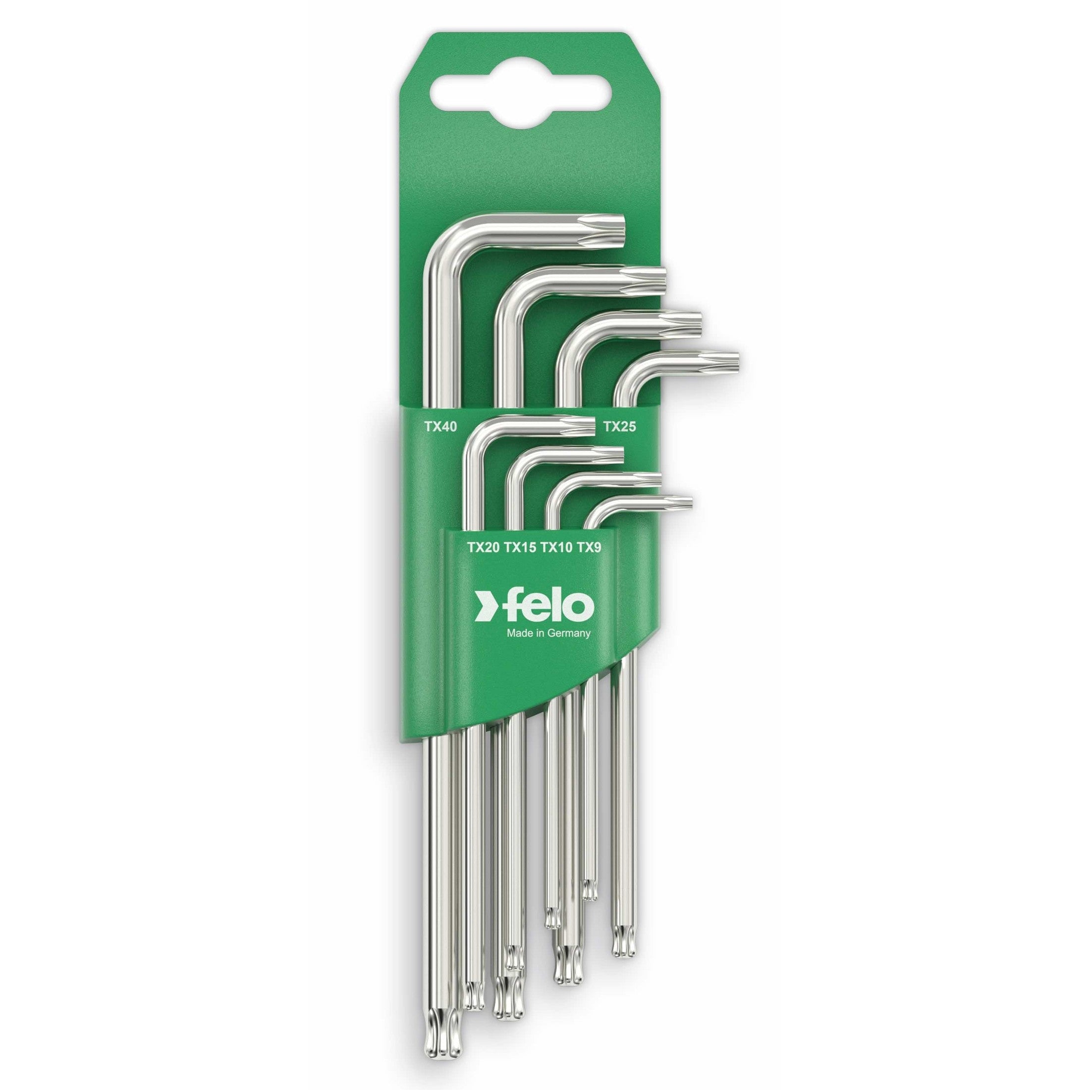 Felo 34808011 Ball End Torx L-Key Set, T9 - T40, 8 Pieces – Kaizen Source