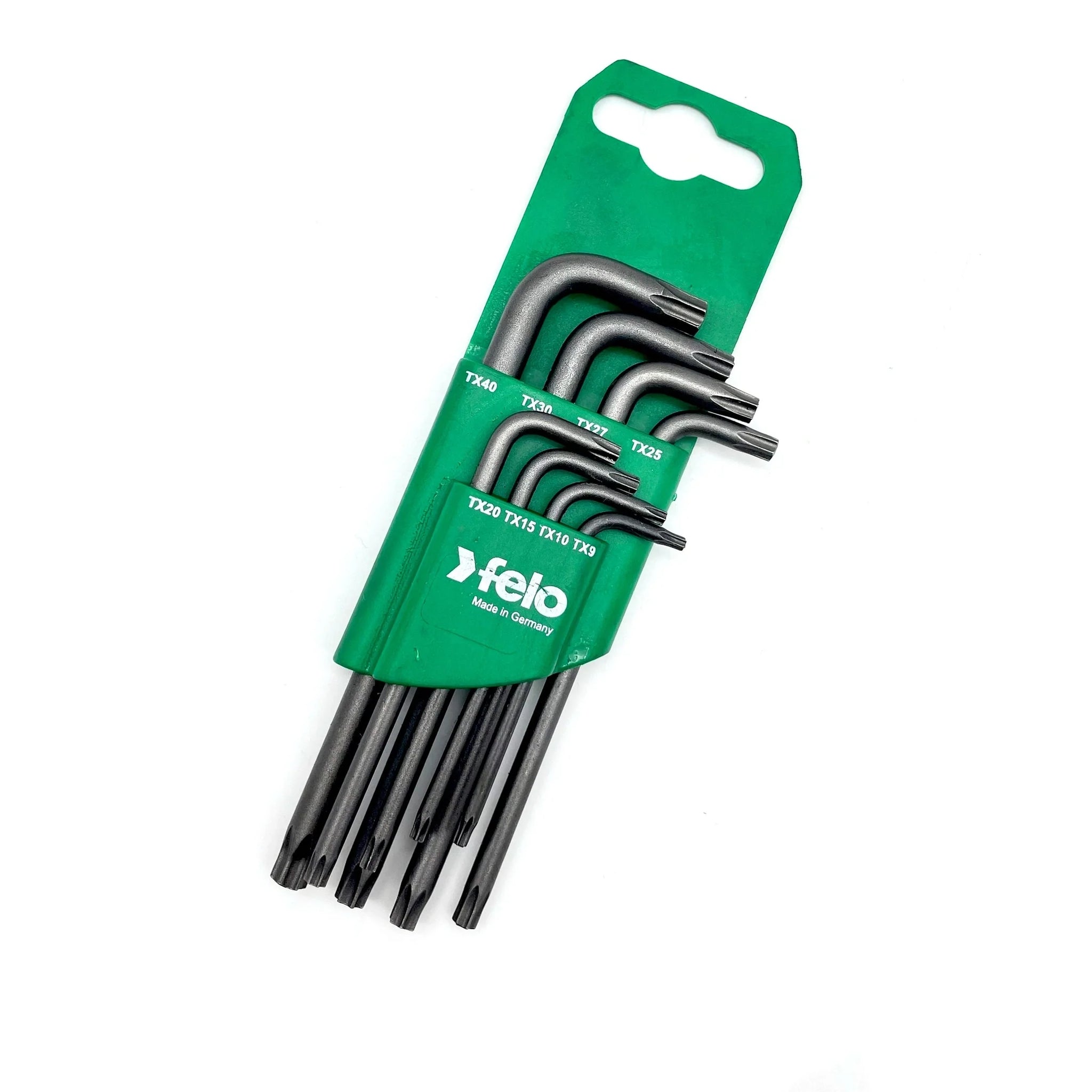 Felo 34888811 Set of 8 L-shaped hex keys Torx T9-T40