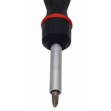 Felo 37420405 Magazine Handle Ratcheting Bitholder, SL/PZ/PH/Torx, 181 mm, 8 Pieces
