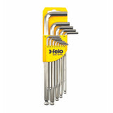 Felo 37513011 Ball End SAE Hex L-Key Set, 0.05" - 3/8", 13 Pieces
