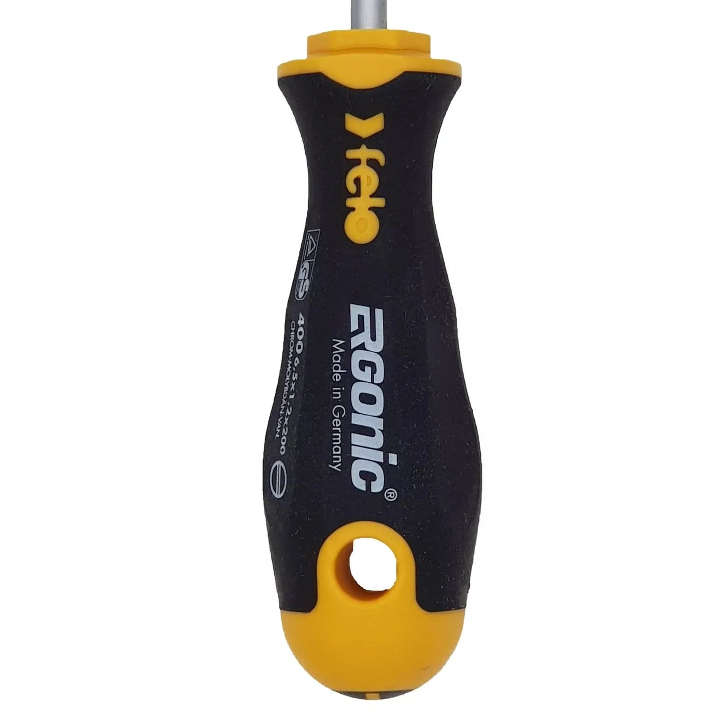 Felo 40065710 Ergonic Flat Head Screwdriver 6.5x1.2x200