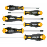 Felo 40096118 Ergonic Slotted/Phillips/Pozidriv Screwdriver Set, 6 PIeces