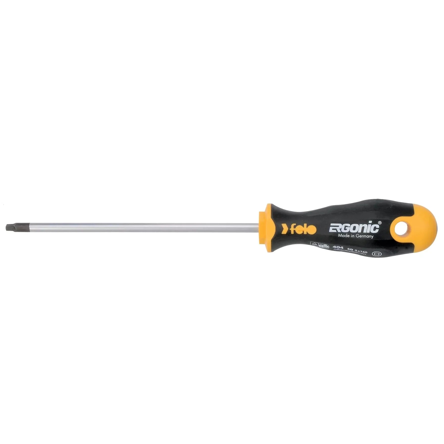Felo 40430040 Ergonic square screwdriver SQ3x160