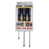 Felo 40493148 Ergonic 3 Piece Square Screwdriver Set
