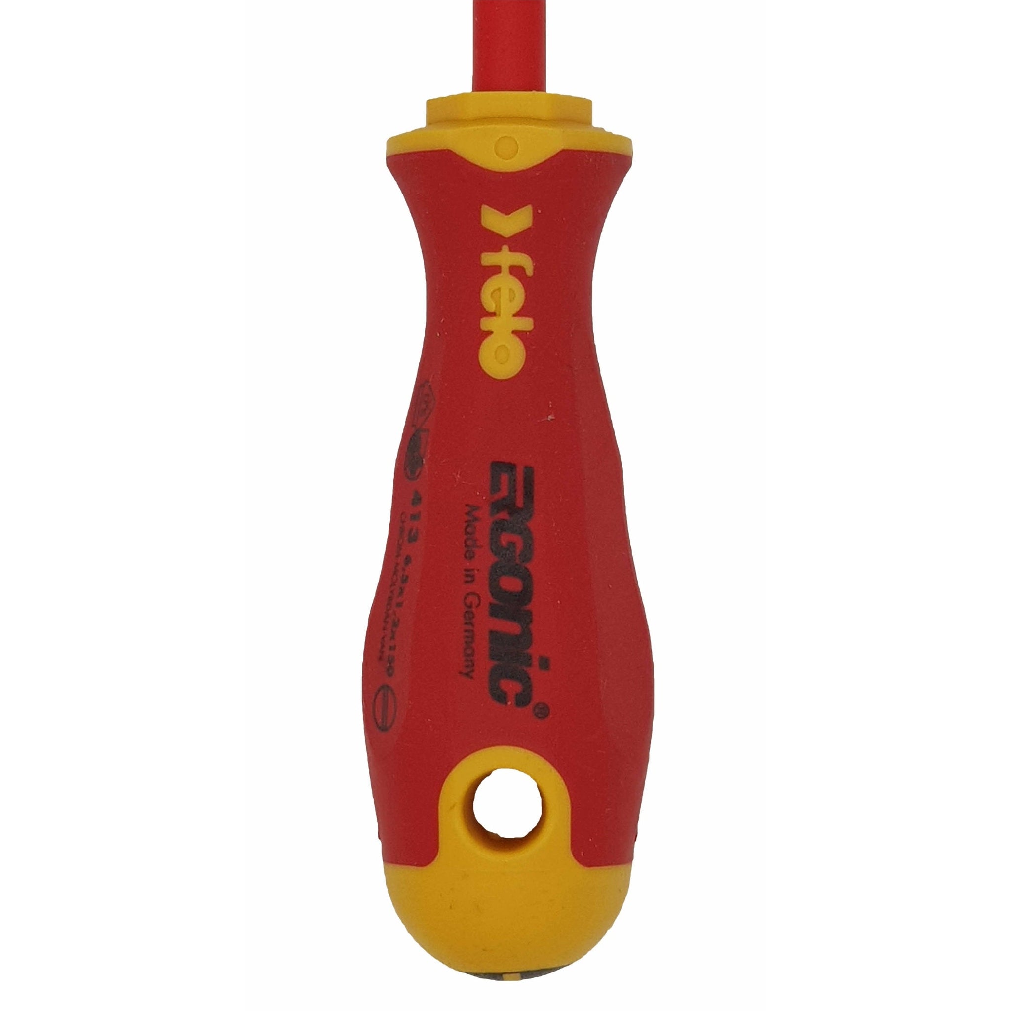 Felo 41306590 Ergonic Insulated 6.5 x 150mm Slotted Screwdriver