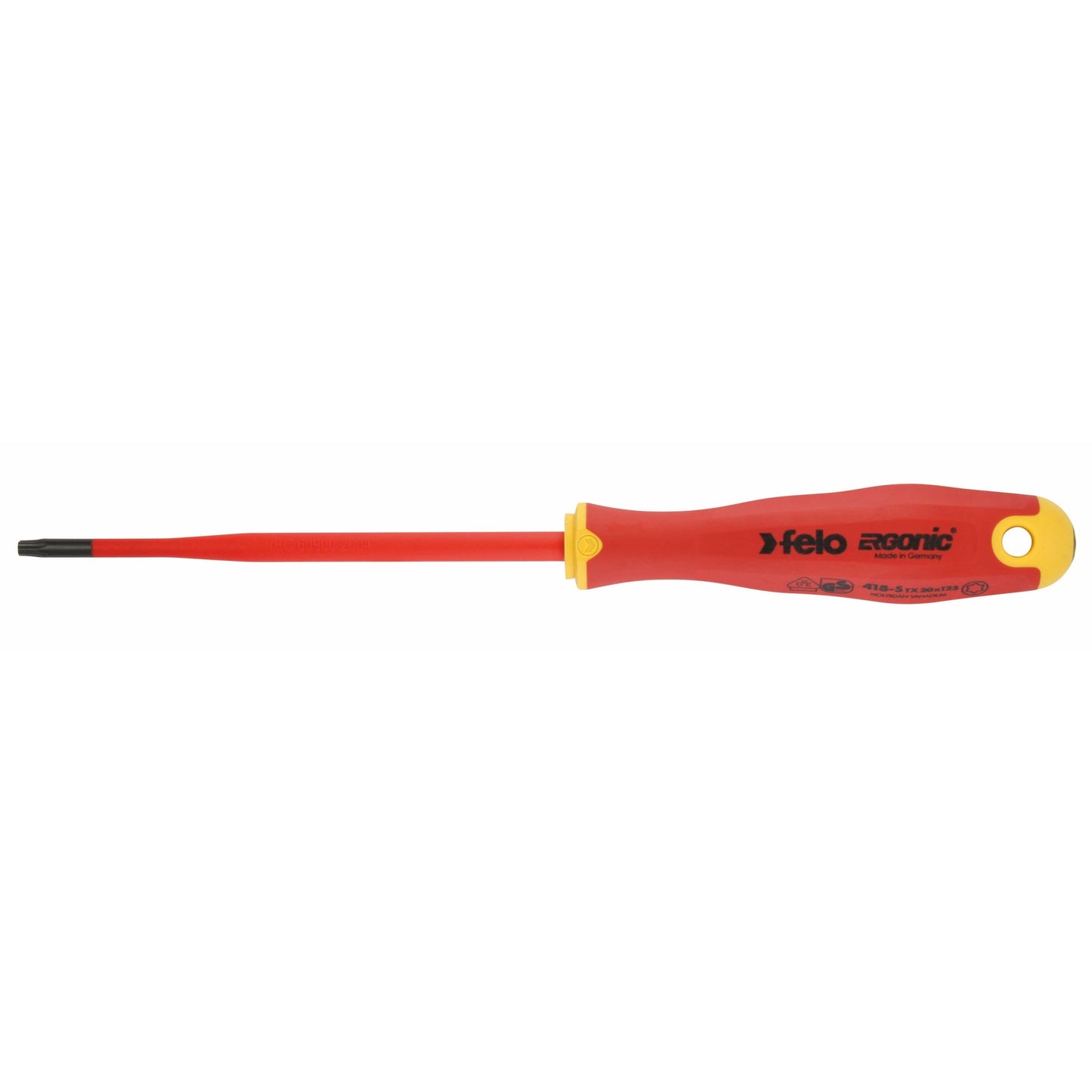 Felo 41387818 VDE Insulated Ergonic E-Slim Tool Set in XL-Boxx, 78 Pieces