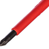 Felo 41510290 Ergonic VDE Insulated Pozidriv Screwdriver, PZ 1 x 80