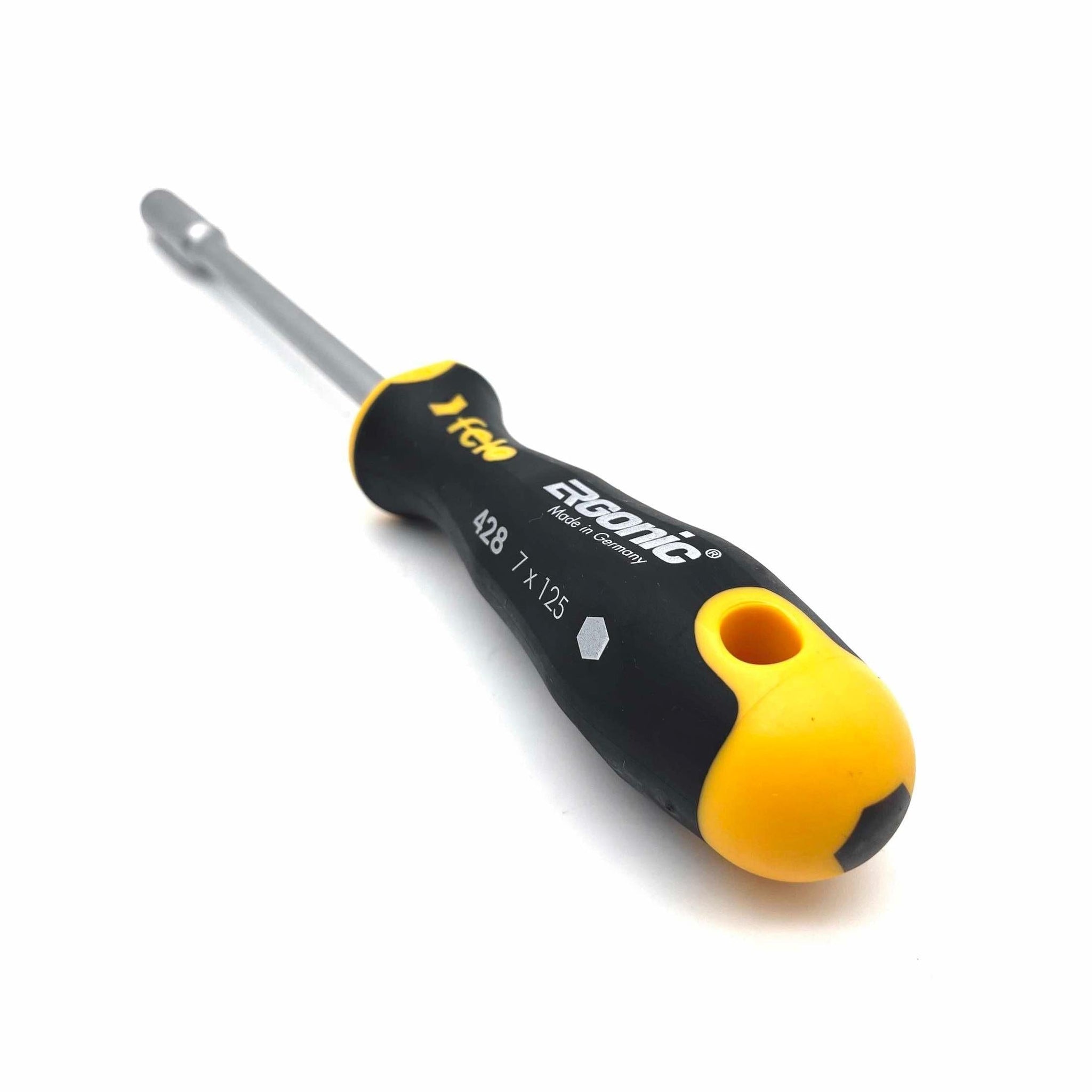 Felo 42807040 Ergonic Nut Driver, 7 x 125 mm