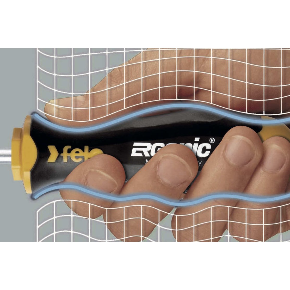 Felo 42810636 Ergonic M-TEC Nut Driver Set 5.5 - 13mm - Magnetic