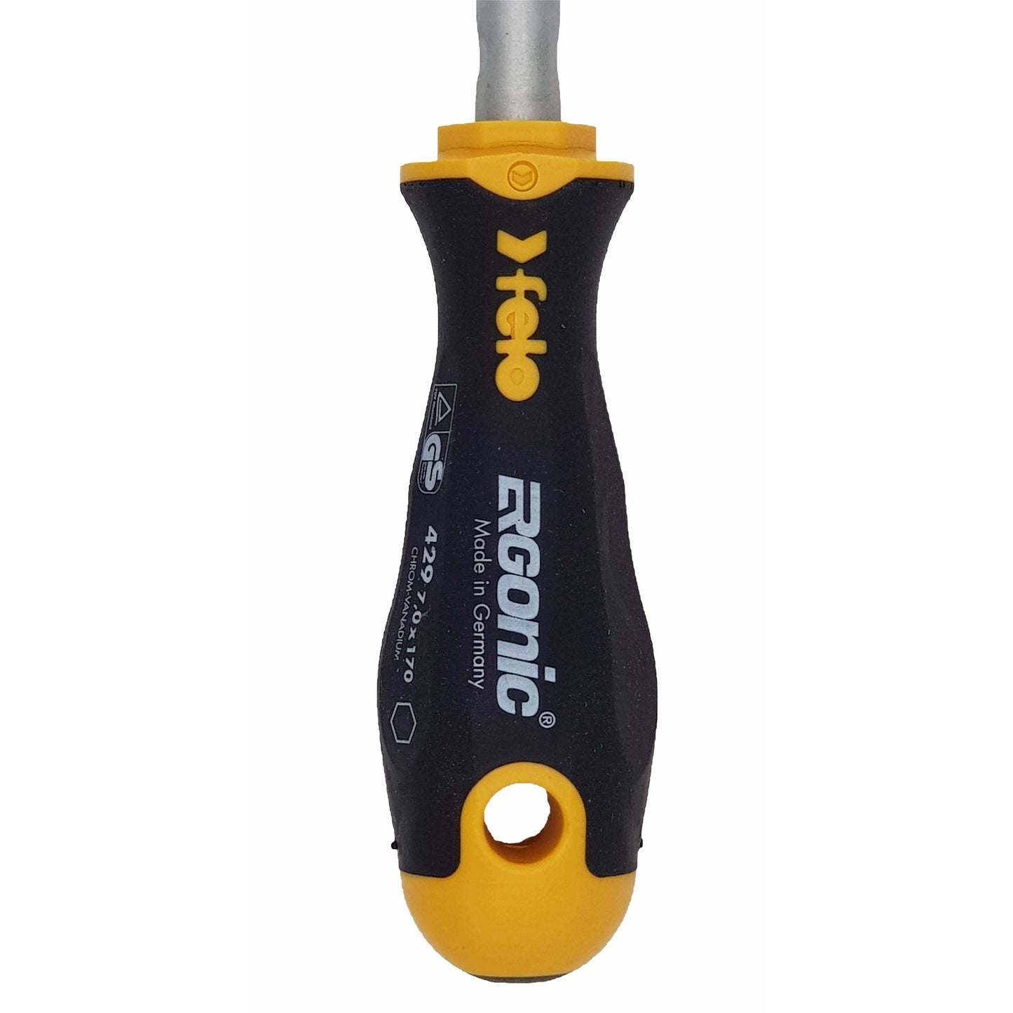 Felo 42907040 Ergonic 7.0X170 Screwdriver with Flexible Rod Socket Wrench