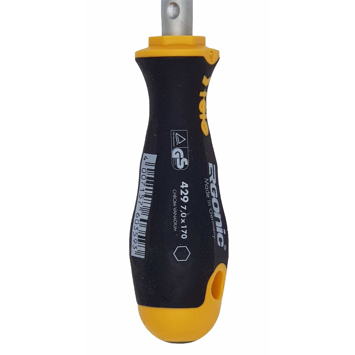 Felo 42907040 Ergonic 7.0X170 Screwdriver with Flexible Rod Socket Wrench