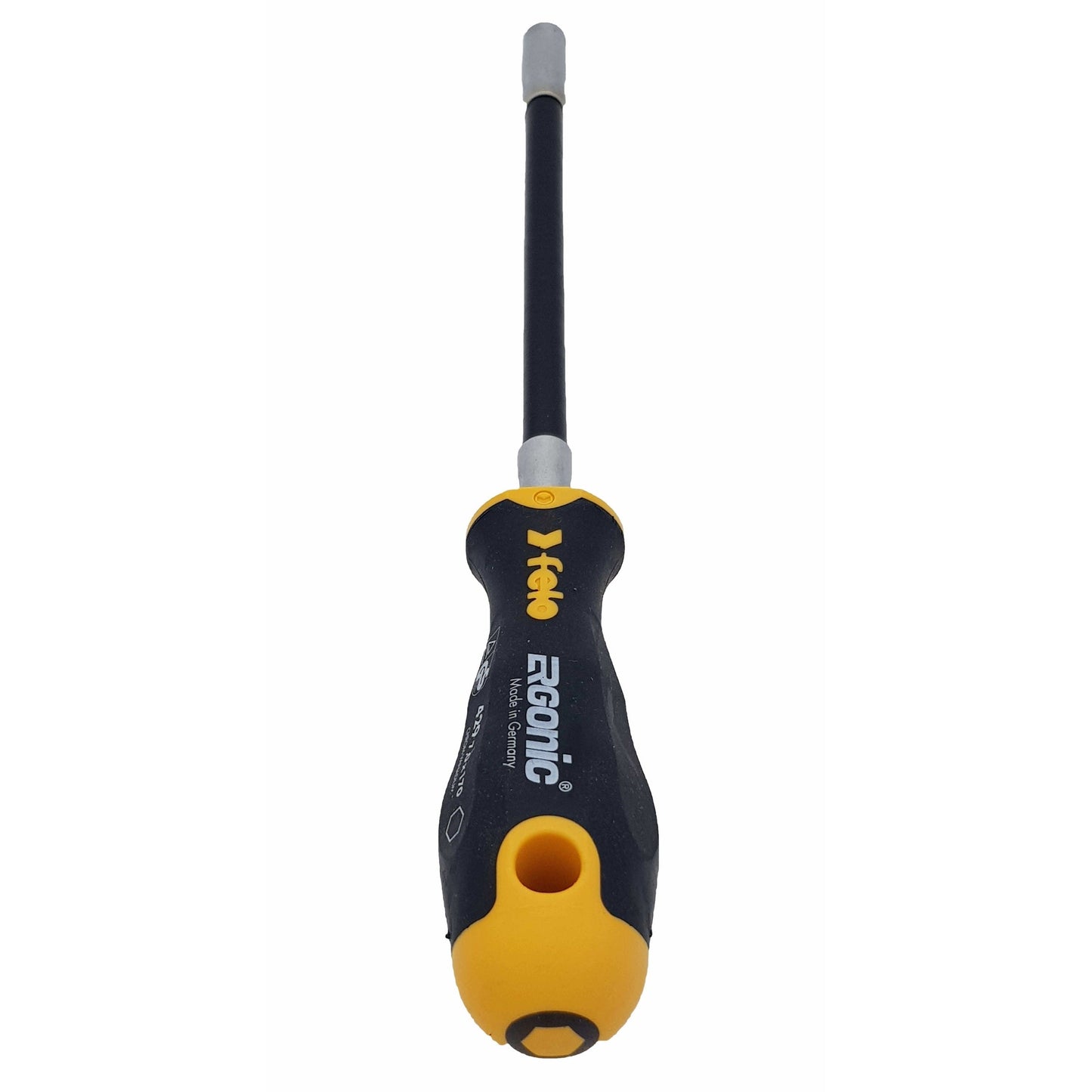 Felo 42907040 Ergonic 7.0X170 Screwdriver with Flexible Rod Socket Wrench