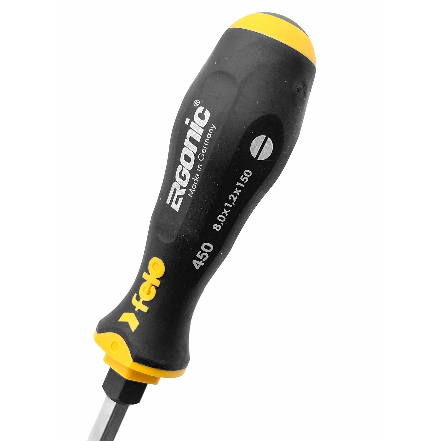 Felo 45008040 Ergonic Flat Impact Screwdriver 8.0X1.2X150
