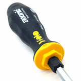 Felo 45110240 Ergonic with Striking Cap Pozidriv Screwdriver, PZ 1 x 80