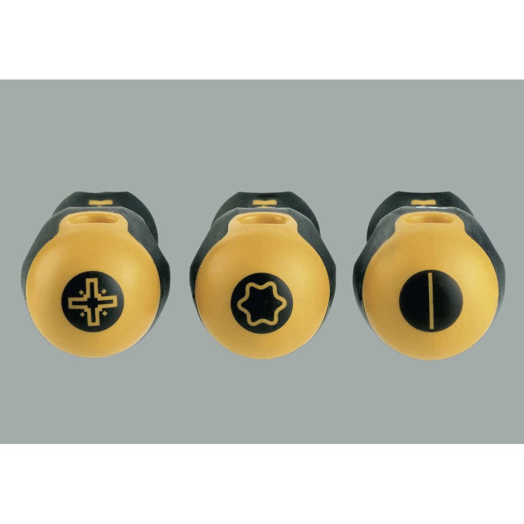 Felo 46902540 Ergonic Stubby Handle, 1/4" Bitholder