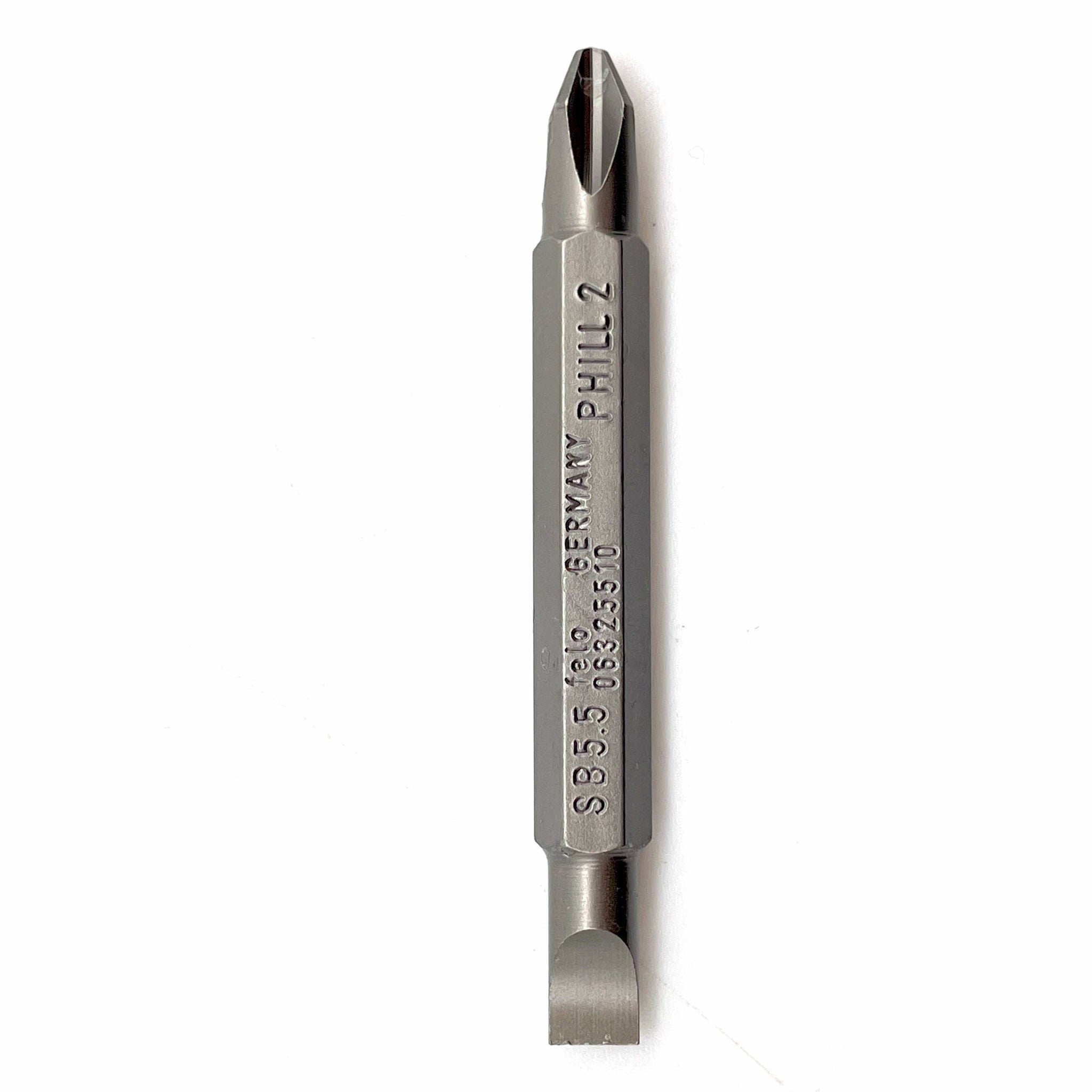 Felo 46926010 Reversible Blade Screwdriver - 5.5mm Slotted and #2 Phillips