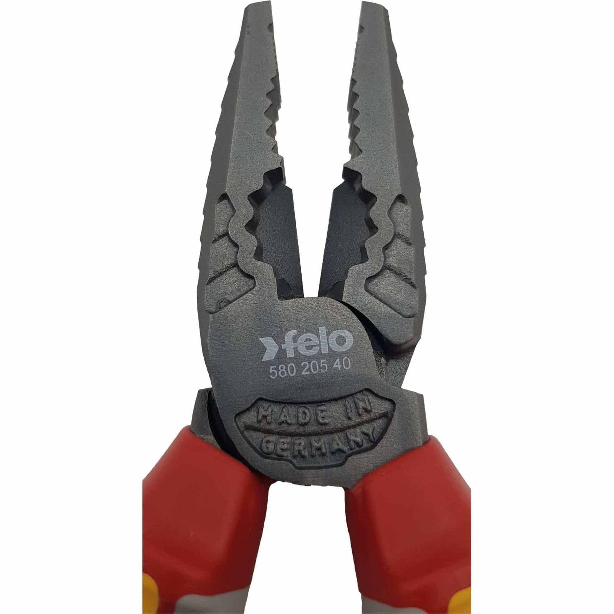 Felo 58020540 VDE Insulated Combination Pliers, 205 mm