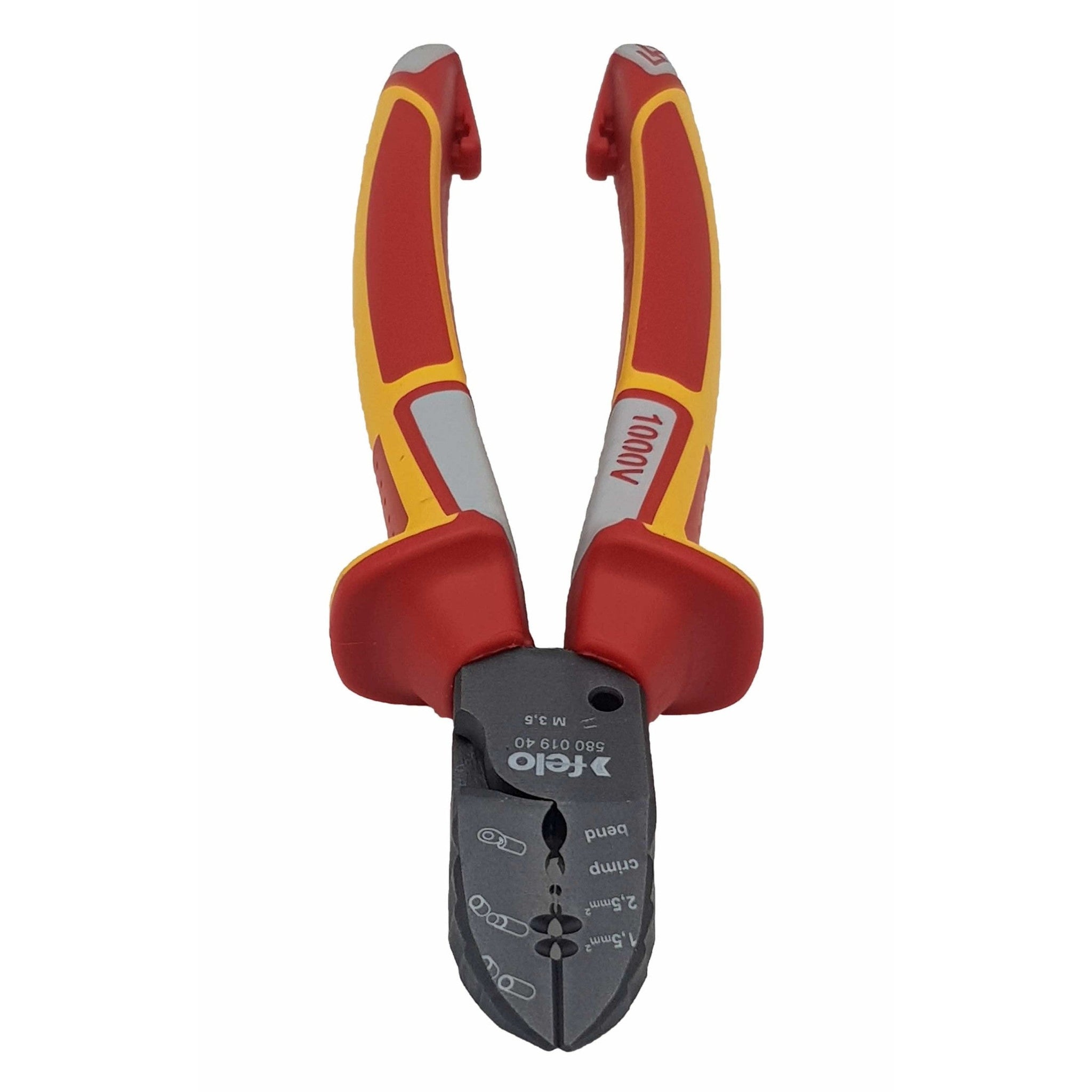 Felo 58301940 VDE Insulated Electrician's Side Cutters, 190 mm