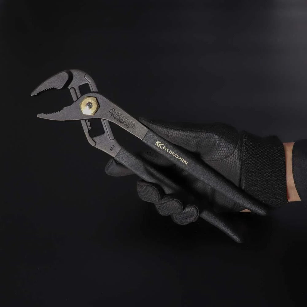 Fujiya Kurokin 110-250S-BG Slim Water Pump Pliers
