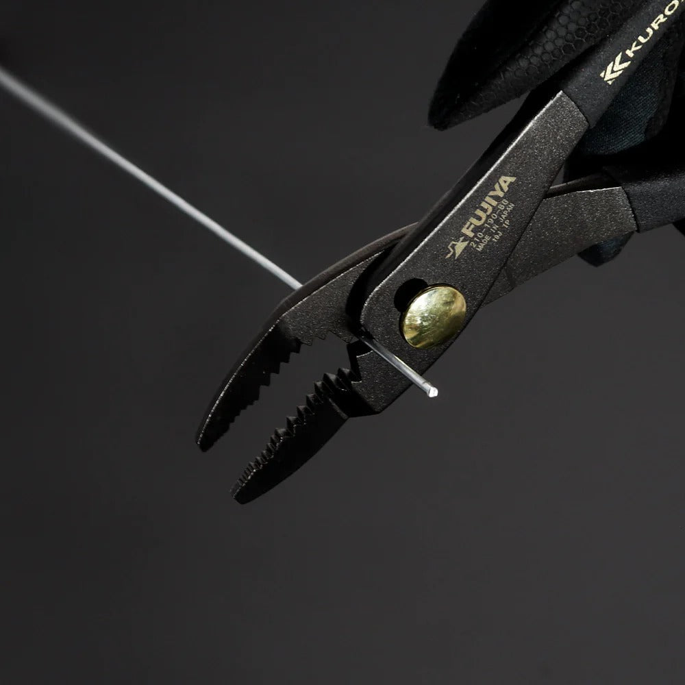 Fujiya Kurokin 210-190-BG Thin, Angled, Slip Joint Pliers