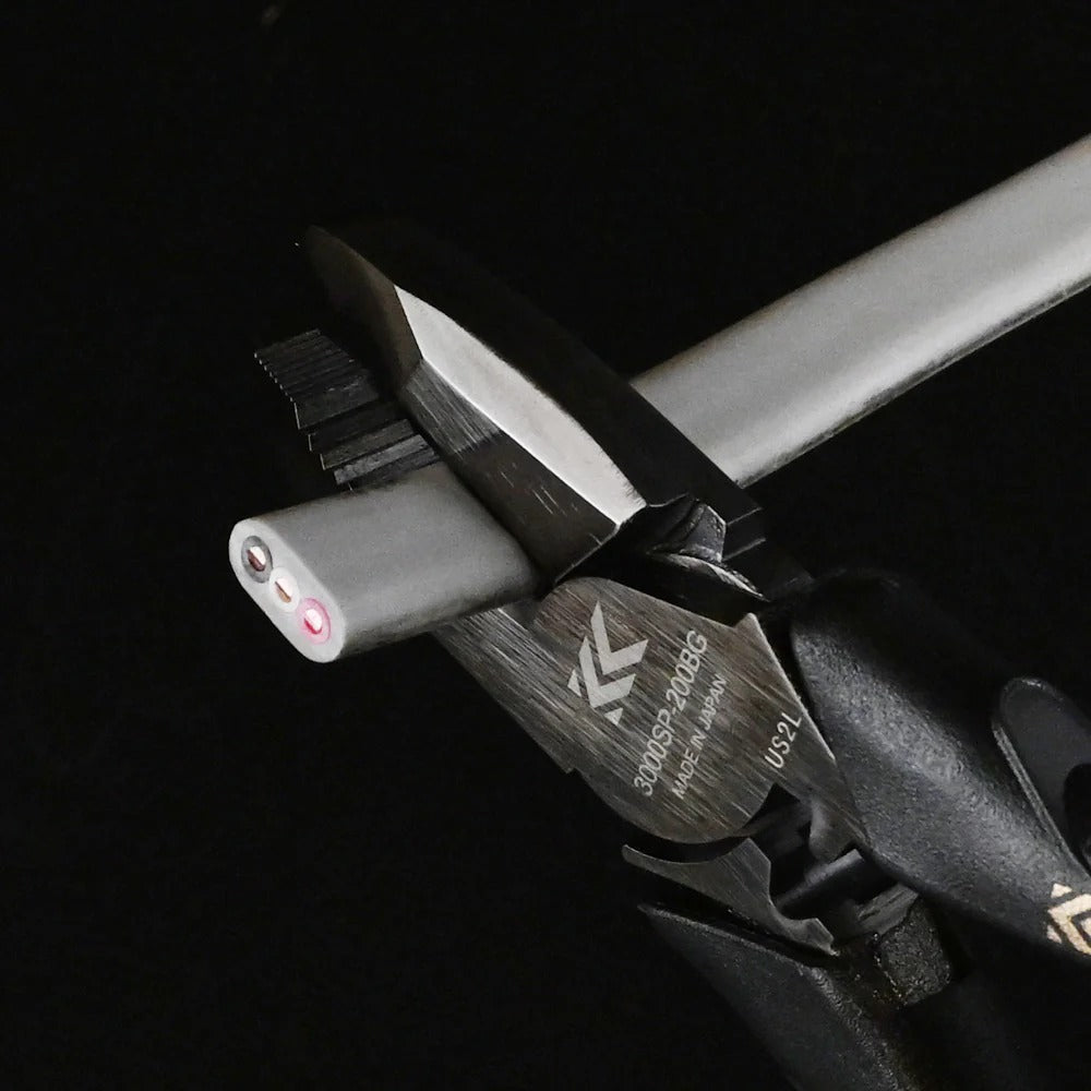 Fujiya Kurokin 3000SP-200BG Tekopen Offset Power Pliers 200mm