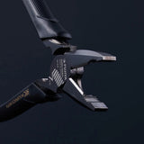 Fujiya Kurokin 3020N-225BG Eccentric Power Pliers with Thread Repair and Deburring