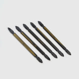 Fujiya Kurokin 5215-110-BG Double-ended bit set of 5, +2 x 110mm