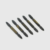 Fujiya Kurokin 5215-65-BG Double-ended bit set of 5 +2 x 65mm