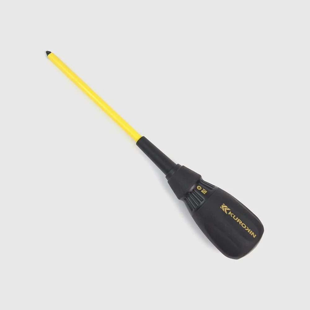 Fujiya Kurokin 526D-BG #2 Phillips Electrician's Screwdriver 150mm