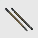 Fujiya Kurokin 5302-110-BG Double-ended bit, 2-piece set, +3 x 110mm