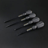 Fujiya Kurokin 566SK-BG Slotted Screwdriver, 6mm Tip x 150mm Shaft 236mm OAL