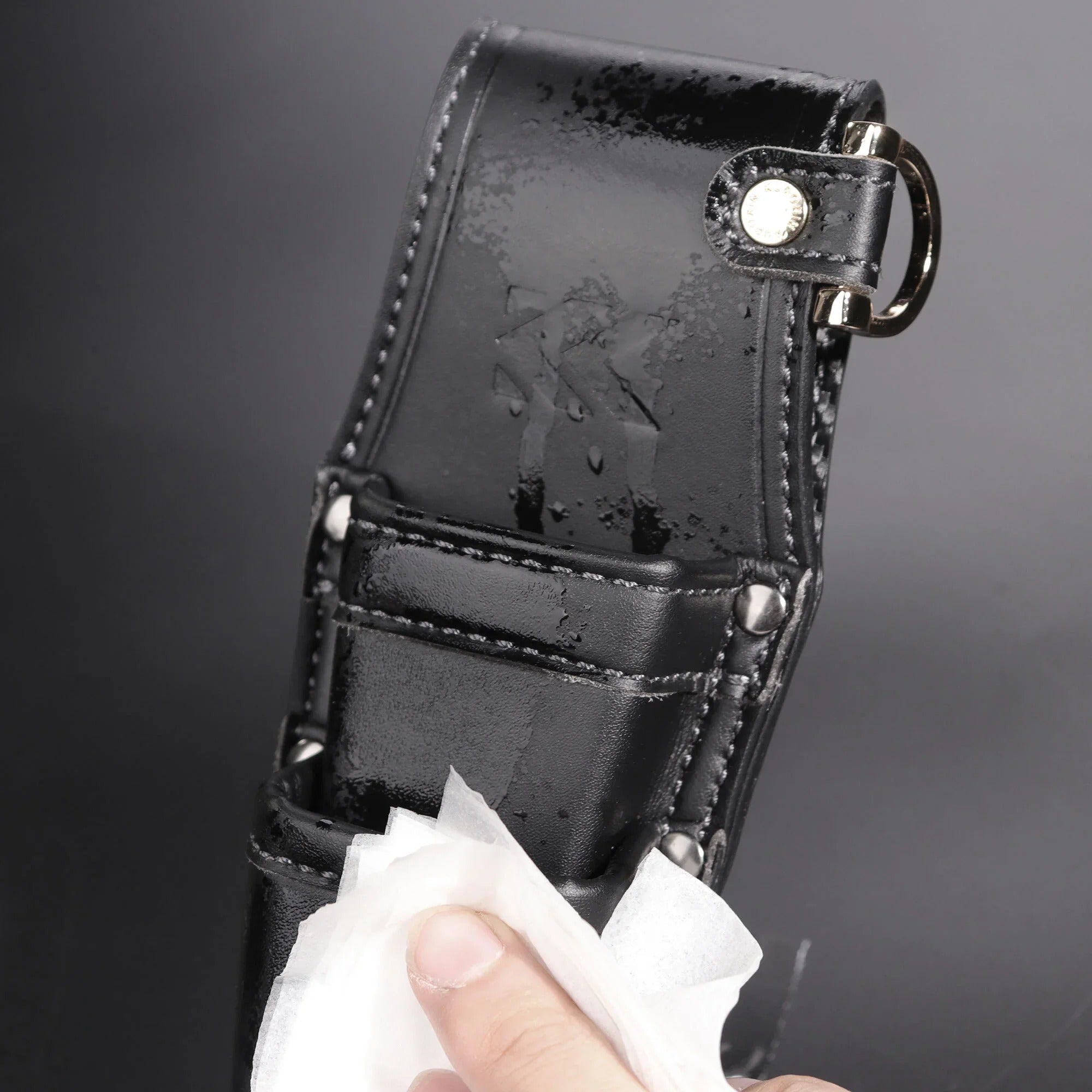 Fujiya Kurokin AH-33BG 2-Slot Screwdriver and Pliers Holder
