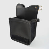 Fujiya Kurokin Architectural Thin Light PU Leather Tool Pouch