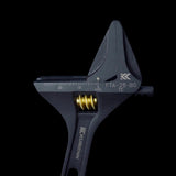 Fujiya Kurokin FLA-32-BG Lightweight Adjustable Wrench with Serrated Jaws
