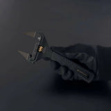 Fujiya Kurokin FLT-34-BG Slim Jaw Adjustable Wrench with Grip Handle