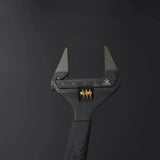 Fujiya Kurokin FLT-38-BG Slim Jaw Adjustable Wrench with Grip Handle