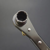 Fujiya Kurokin FRS-12-BG Flat Ratcheting Wrench