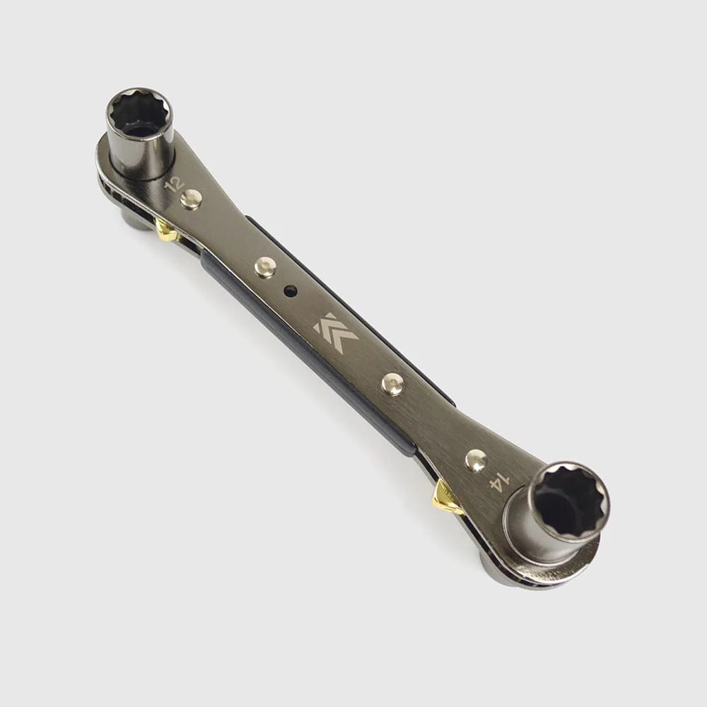 Fujiya Kurokin FRS-12-BG Flat Ratcheting Wrench