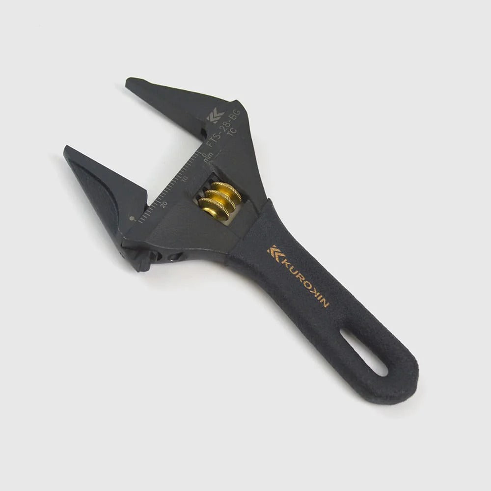 Fujiya Kurokin FTS-28-BG Lightweight Short Adjustable Wrench