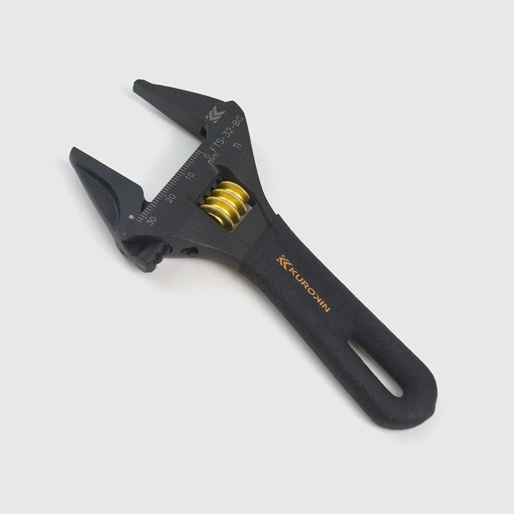 Fujiya Kurokin FTS-32-BG Lightweight Short Adjustable Wrench