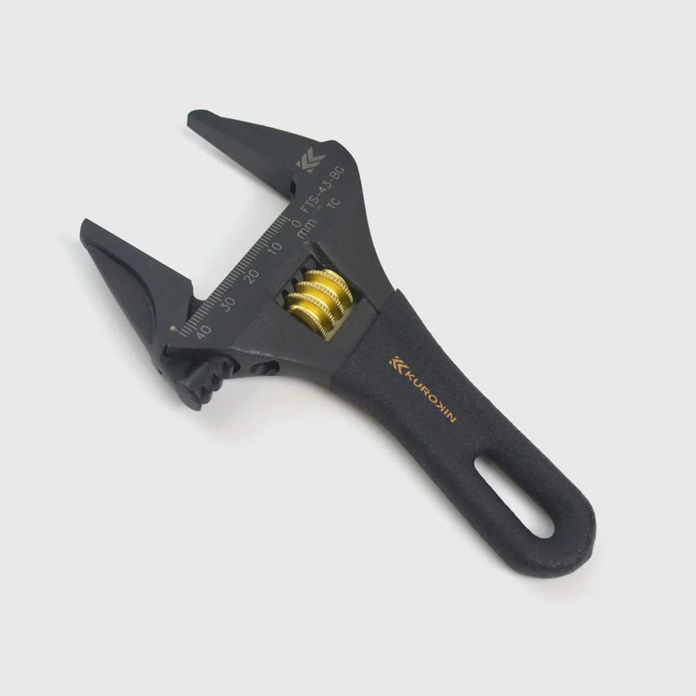 Fujiya Kurokin FTS-43-BG Lightweight Short Adjustable Wrench