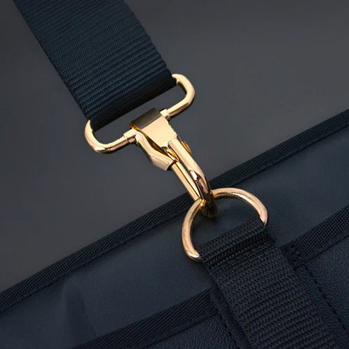 Fujiya Kurokin Light PU Leather Padded Suspenders