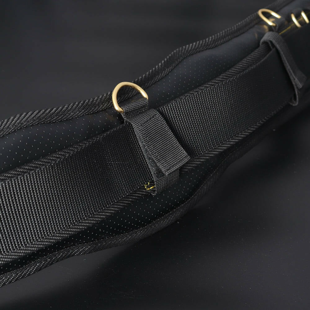 Fujiya Kurokin Water-Repellent PVC Padded Support Belt