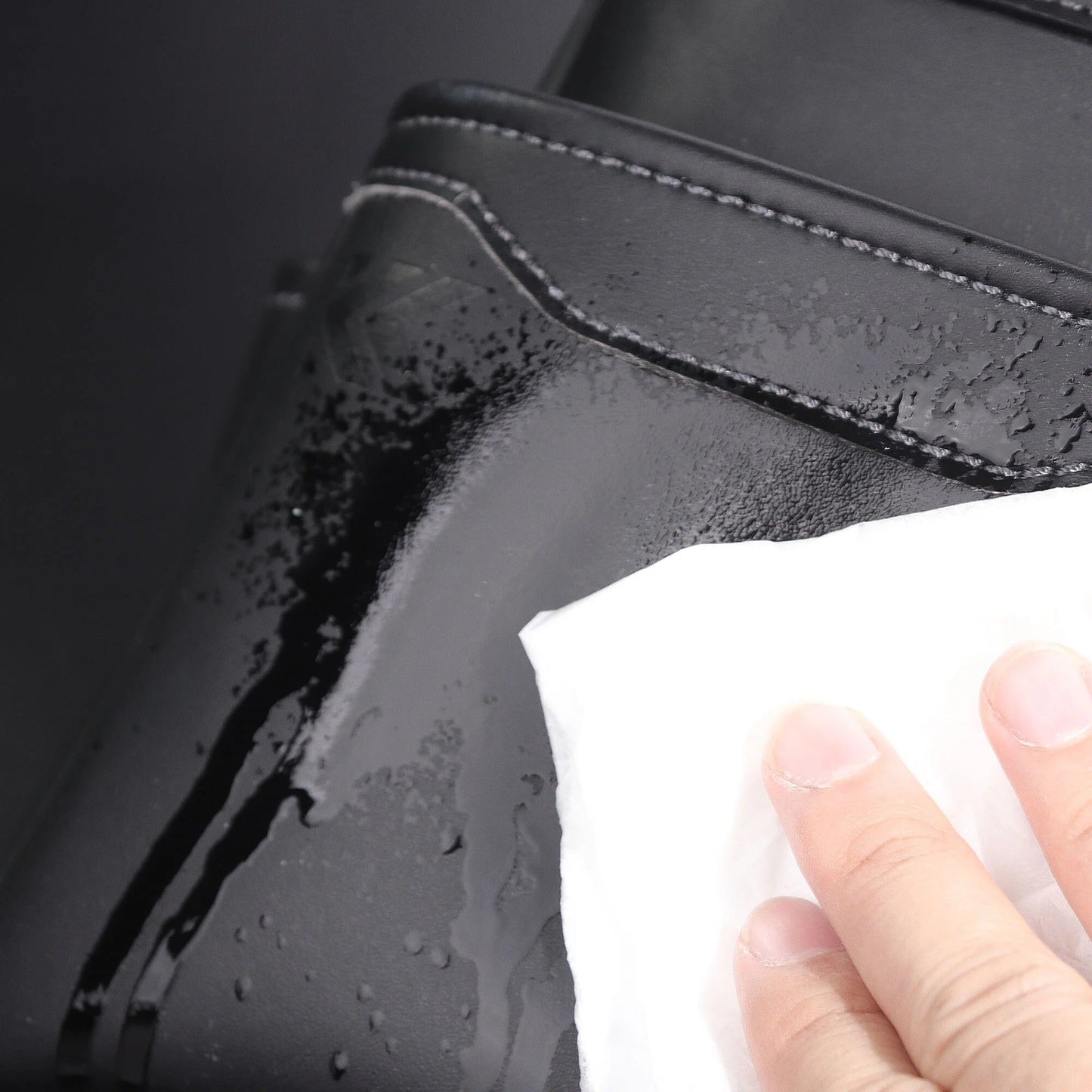 Fujiya Kuroking Light PU Leather Tool Pouch