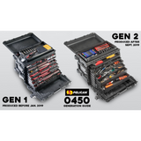 Gen 2 TOP TRAY Pelican 0450 Mobile Tool Box - Kaizen Inserts