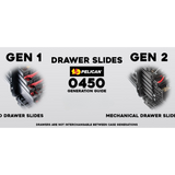 Gen 2 TOP TRAY Pelican 0450 Mobile Tool Box - Kaizen Inserts