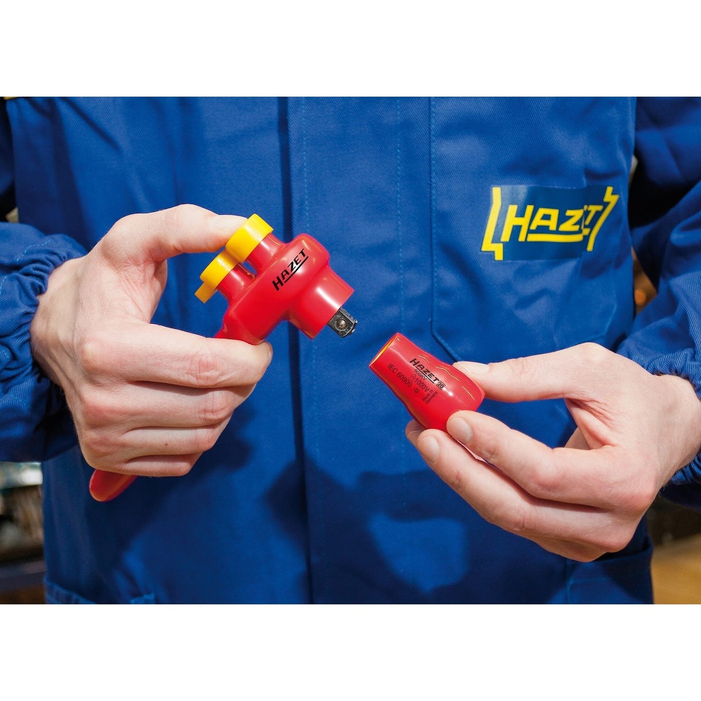 Hazet 150/52 Hybrid and Electric Vehicle High-voltage Tool Set, 52 Pieces