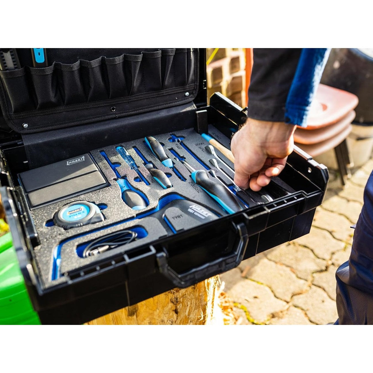 Hazet 190L-136/83 Tool Set in L-Box, 83 Pieces