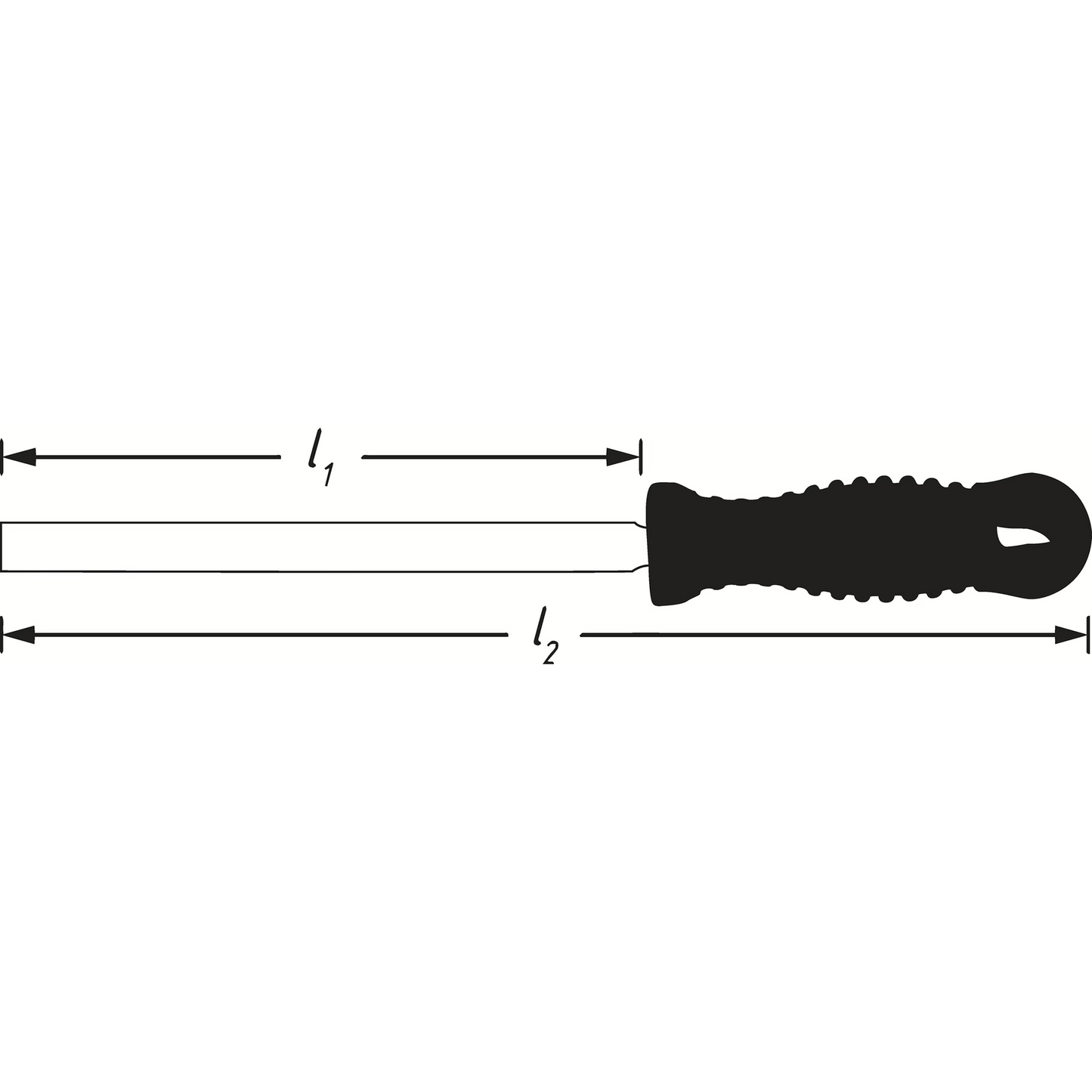 Hazet 1934-10 430mm Car body file