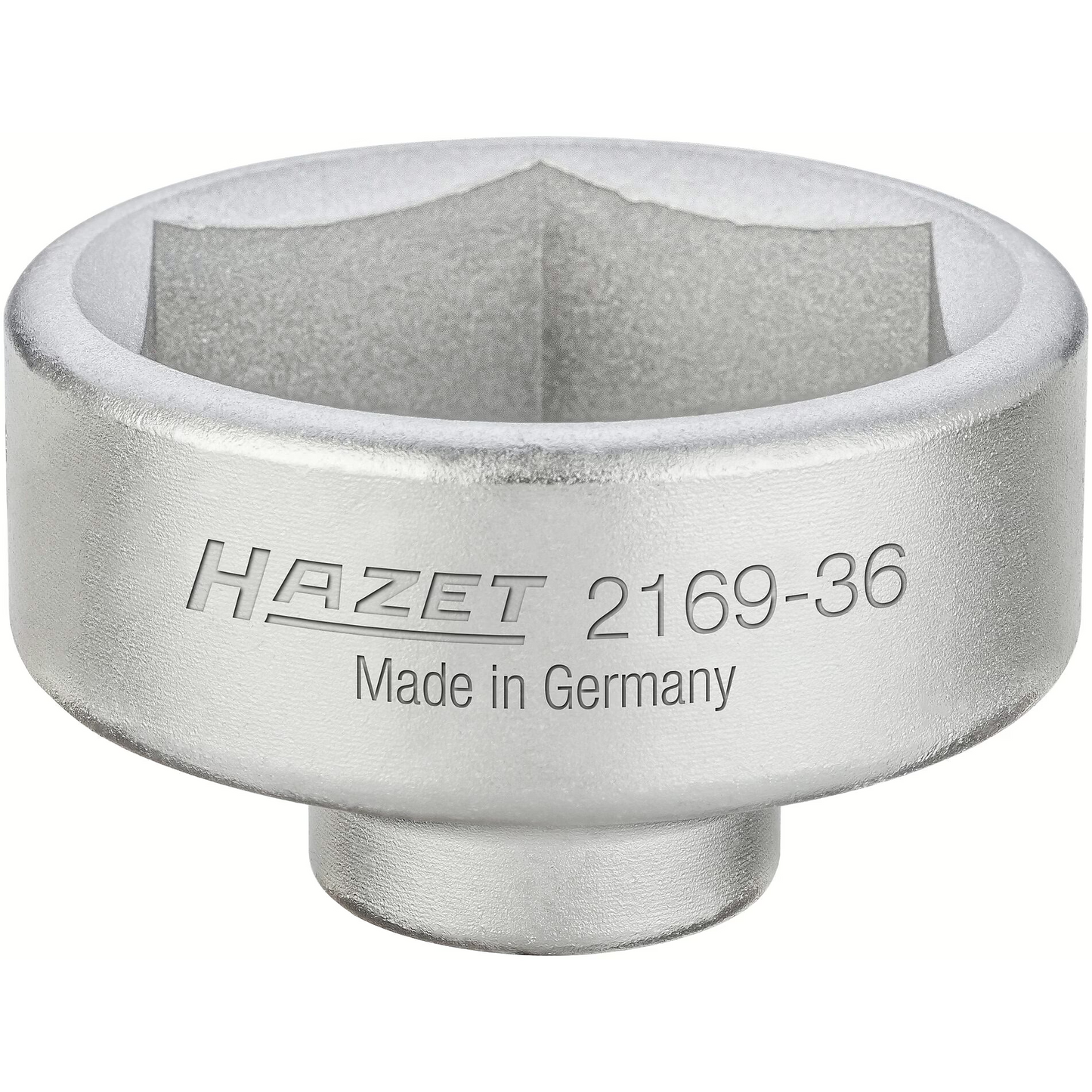 Hazet 2169-36 3⁄8″ Oil filter wrench - Outside hexagon profile - 36 mm